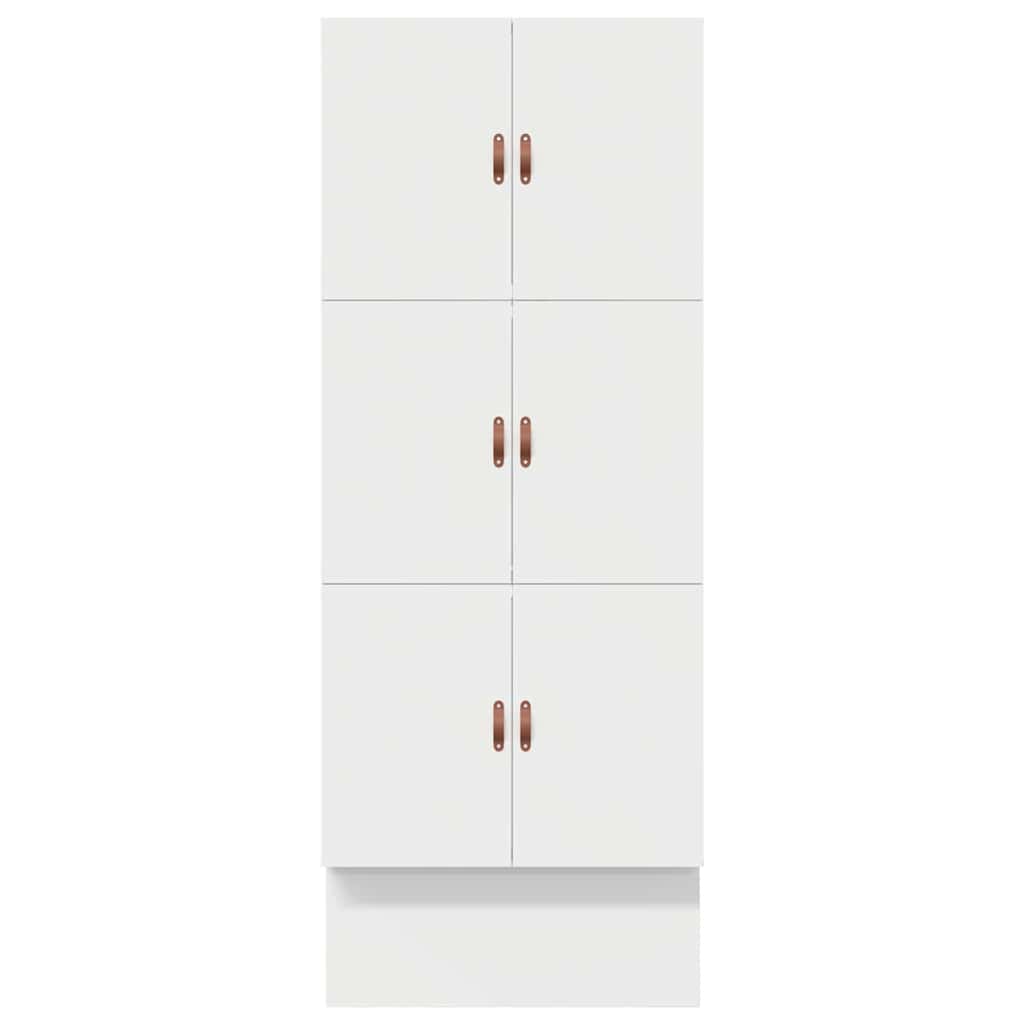 Struttura letto con contenitore Bianco 90 cm Legno multistrato