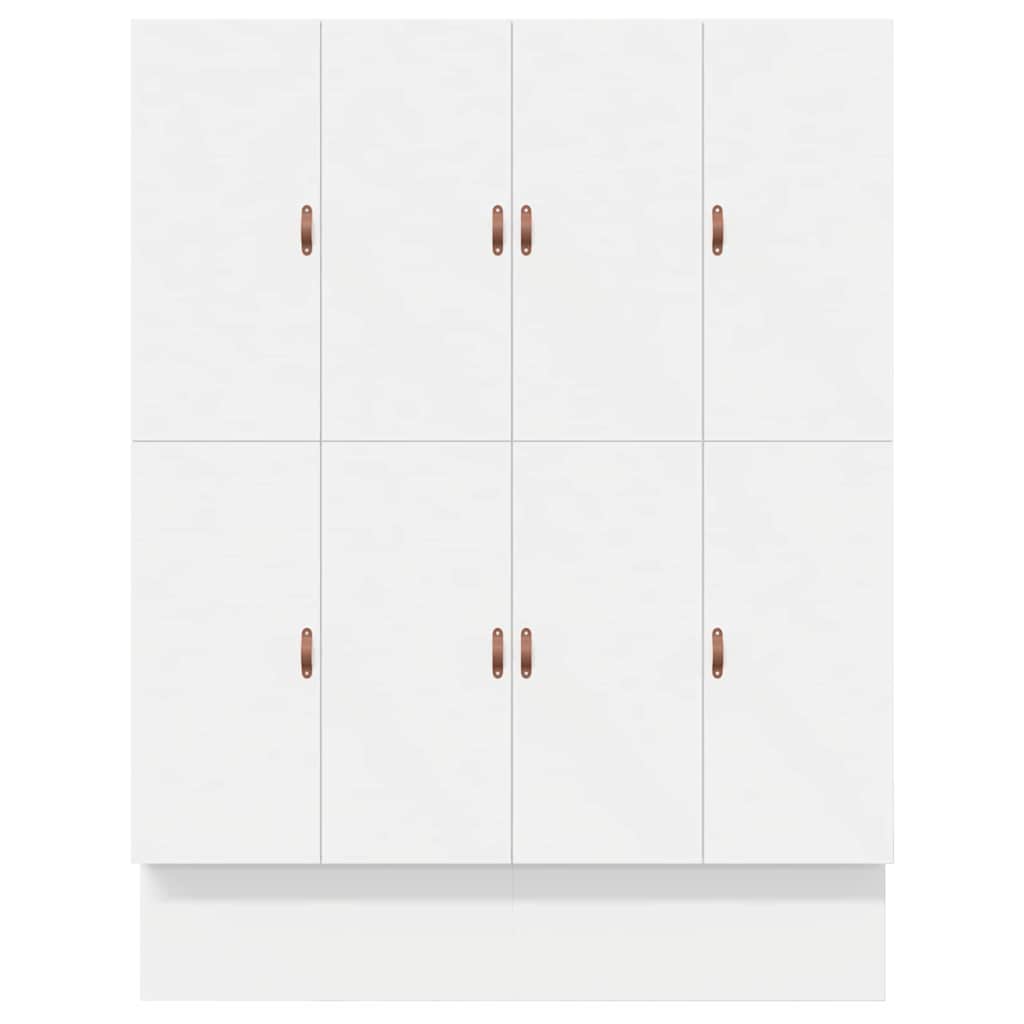 Struttura letto con contenitore Bianco 200 cm Legno multistrato