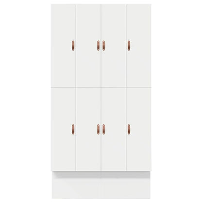 Struttura letto con contenitore Bianco 120 cm Legno multistrato | homemem39