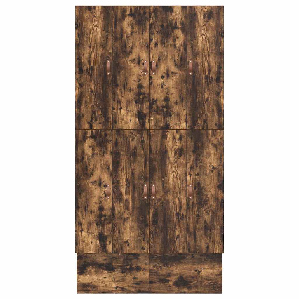 Struttura letto con contenitore con cassetto Rovere fumé 120 cm | homemem39