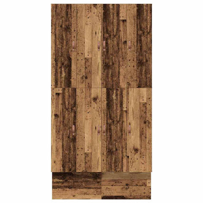 Struttura letto con contenitore Legno vecchio 120 cm | homemem39