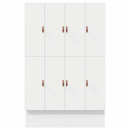 Struttura letto con contenitore Bianco 150 cm Legno multistrato | homemem39