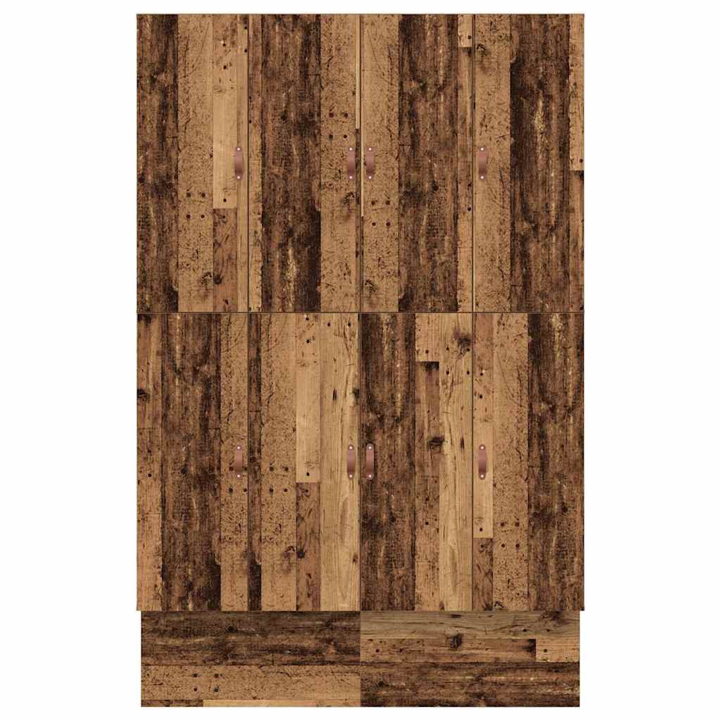Struttura letto con contenitore Legno vecchio 150 cm | homemem39