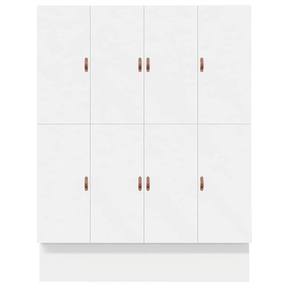 Struttura letto con contenitore Bianco 236.5 x 180 x 31.5 cm - homemem39