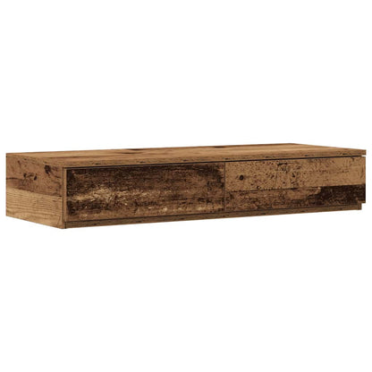 Struttura letto con contenitore Legno vecchio 90 cm | homemem39