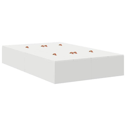 Struttura letto con contenitore Bianco 226.5 x 120 x 31.5 cm - homemem39