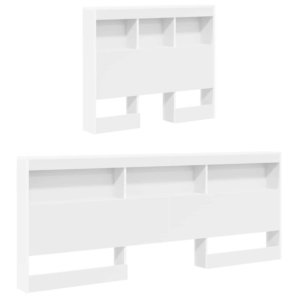 Letto Libreria Bianco 90 x 190 cm Legno multistrato | homemem39
