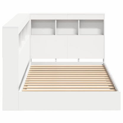 Letto Libreria Bianco 90 x 190 cm Legno multistrato | homemem39