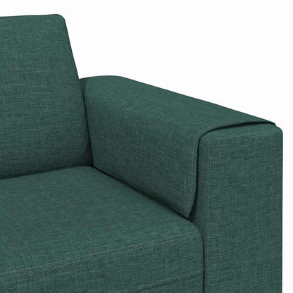 Divano per Soggiorno Verde Scuro 250 x 77 x 76 cm Poliestere | homemem39