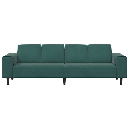 Divano per Soggiorno Verde Scuro 250 x 77 x 76 cm | homemem39