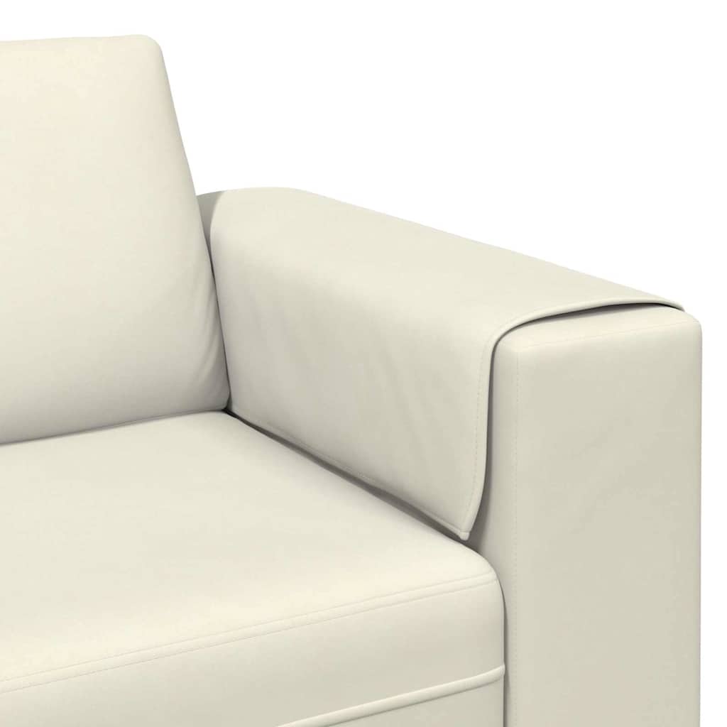 Divano per Soggiorno Crema 250 x 77 x 76 cm | homemem39
