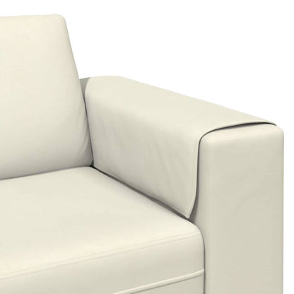 Divano per Soggiorno Crema 250 x 77 x 76 cm | homemem39