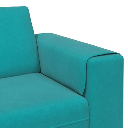 Divano per Soggiorno Turchese 250 x 188 x 76 cm | homemem39