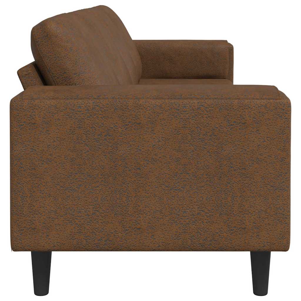 Divano per Soggiorno Marrone 250 x 77 x 76 cm | homemem39
