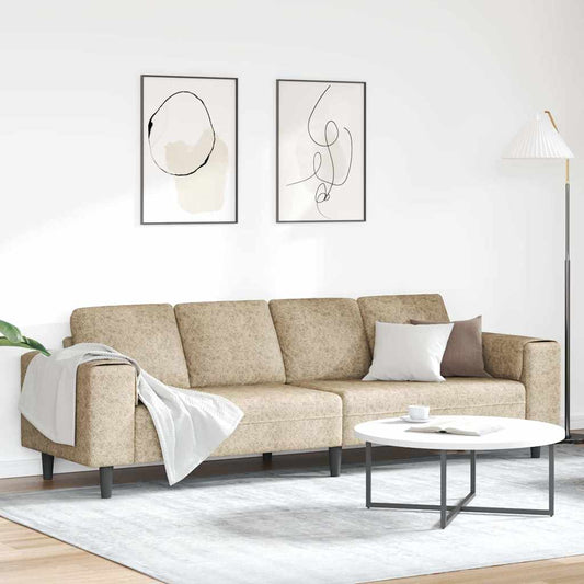 Divano per Soggiorno Grigio chiaro 250 x 77 x 76 cm