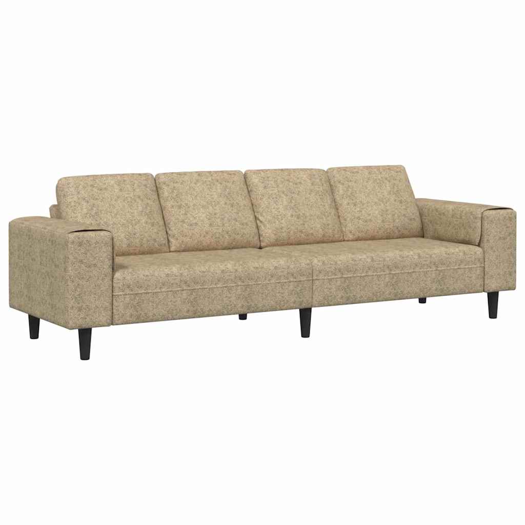 Divano per Soggiorno Grigio chiaro 250 x 77 x 76 cm