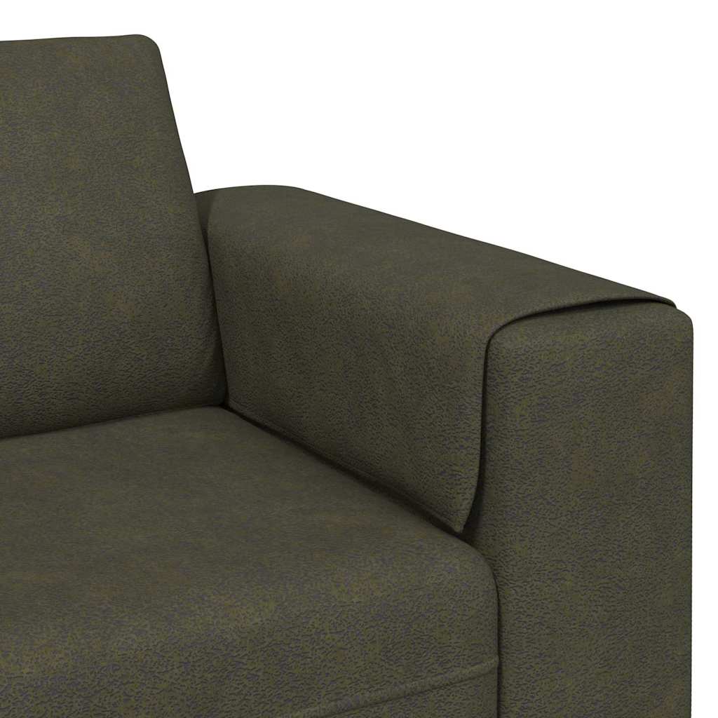Divano per Soggiorno Verde militare 250 x 77 x 76 cm | homemem39