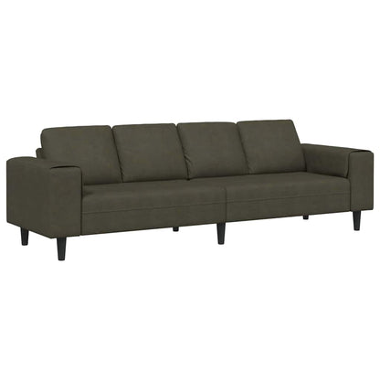 Divano per Soggiorno Verde militare 250 x 77 x 76 cm | homemem39