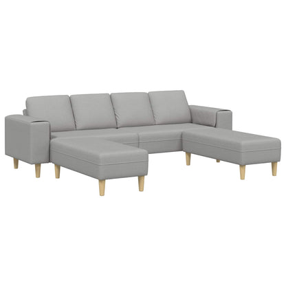 Divano per Soggiorno 3 pcs Grigio Nuvola 250 x 188 x 76 cm | homemem39
