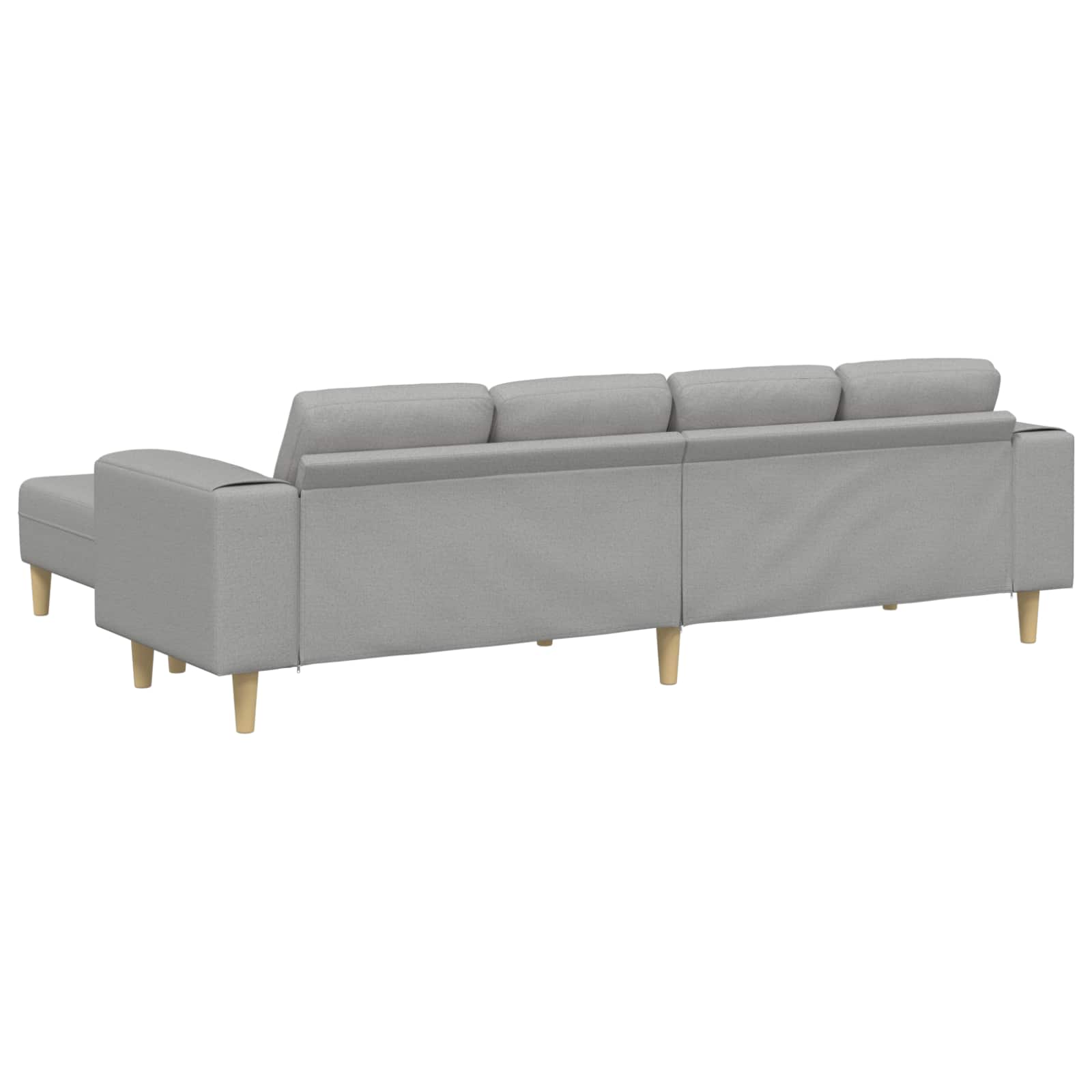 Divano per Soggiorno 3 pcs Grigio Nuvola 250 x 188 x 76 cm | homemem39