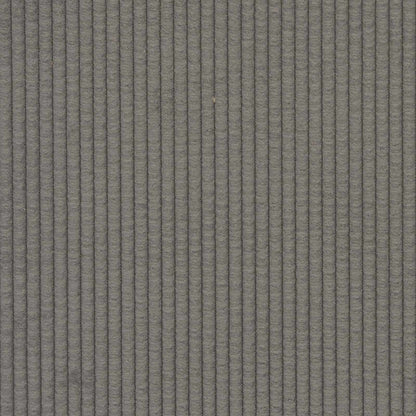 Divano Grigio chiaro 250 x 188 x 76 cm Tessuto in Cords