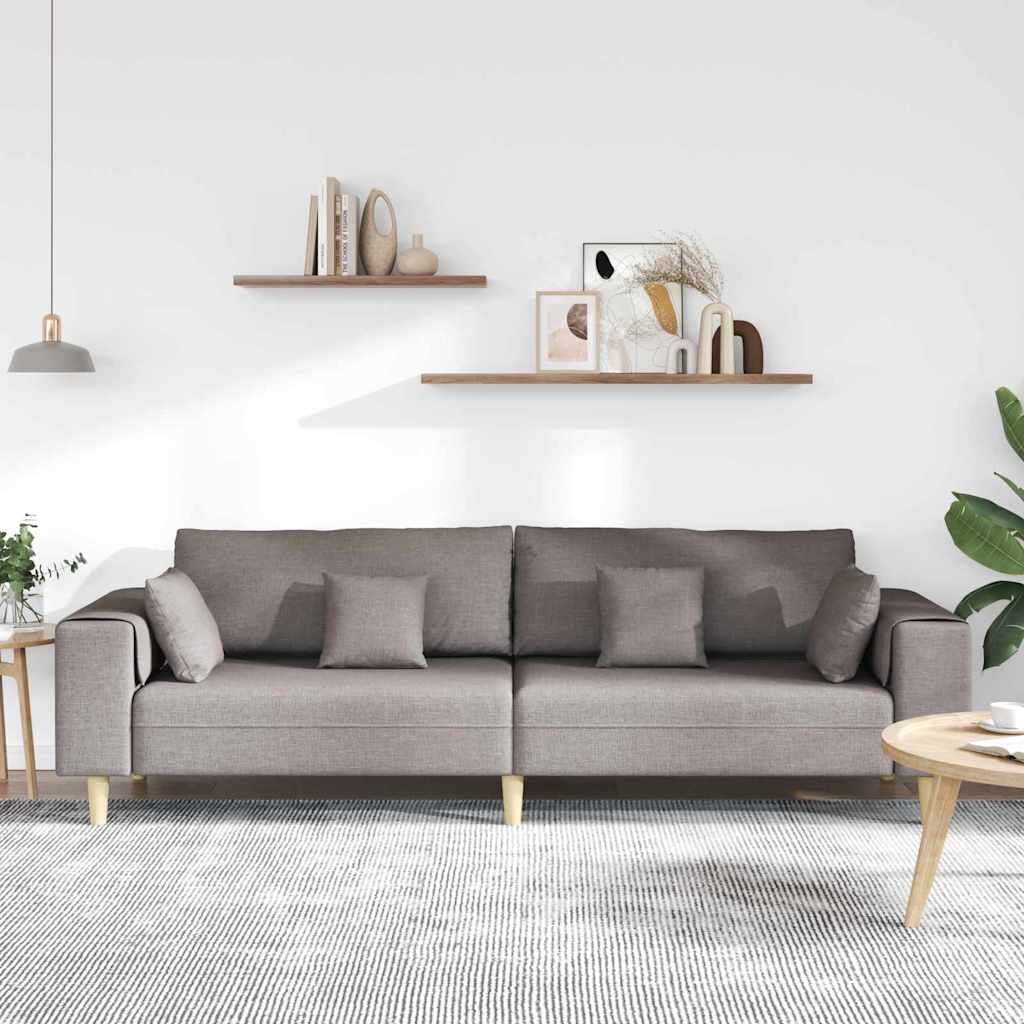 Divano con cuscino Talpa 250 x 77 x 76 cm Tessuto | homemem39