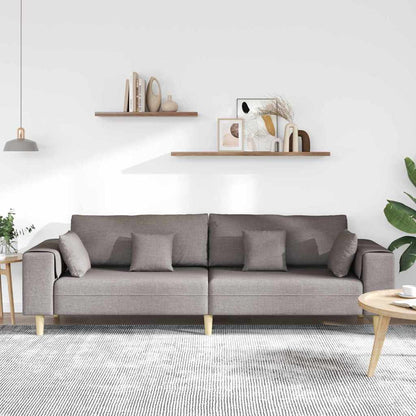 Divano con cuscino Talpa 250 x 77 x 76 cm Tessuto