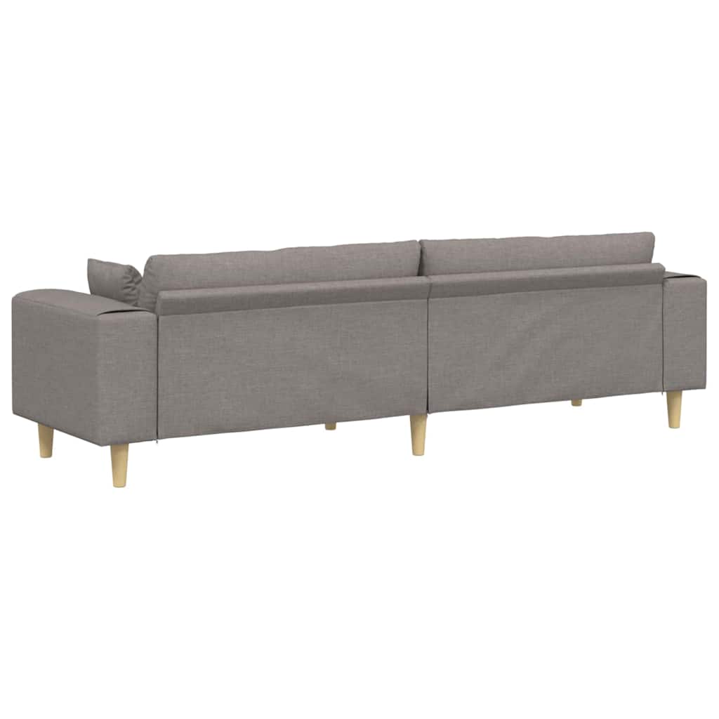 Divano con cuscino Talpa 250 x 77 x 76 cm Tessuto | homemem39