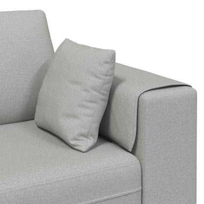 Divano Grigio Nuvola 250 x 77 x 76 cm Tessuto | homemem39