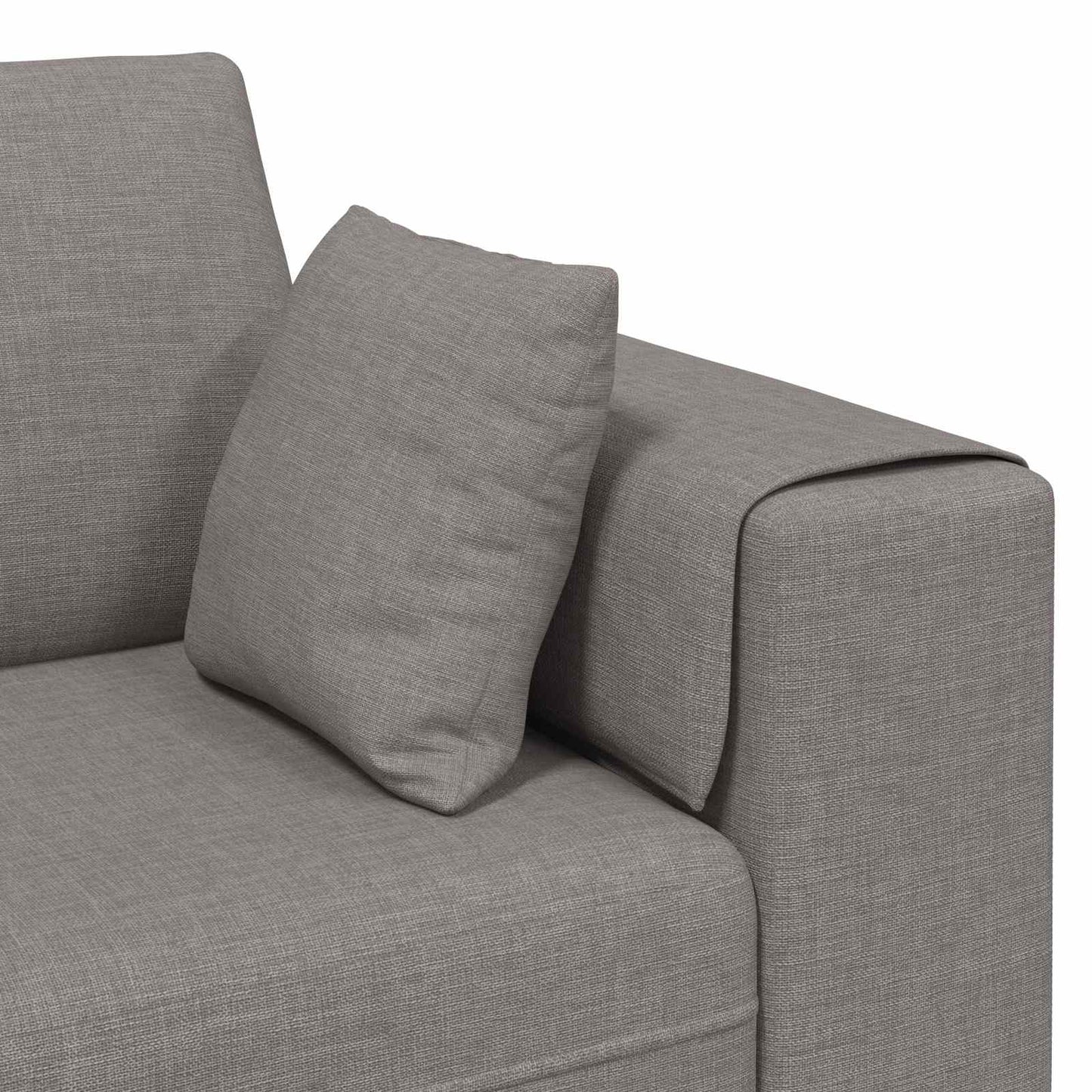 Divano con cuscino 3 pcs Talpa Tessuto | homemem39