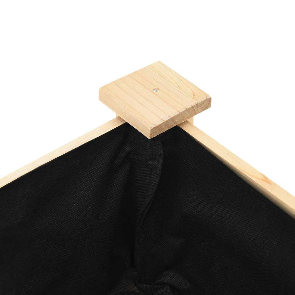 Vaso da giardino con lo scaffale Beige 60,5 x 60 x 76,5 cm