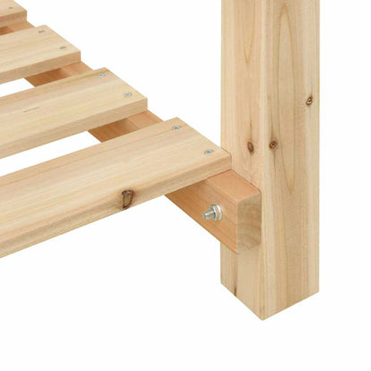 Vaso da giardino con lo scaffale Beige 60,5 x 60 x 76,5 cm