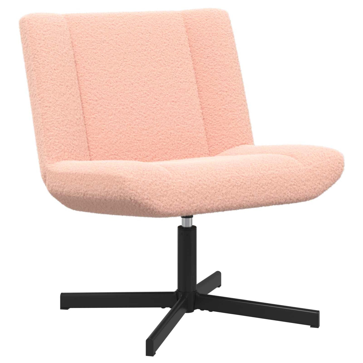 Sedia girevole Rosa 63 x 75 x 76 cm Pelle di Pecora