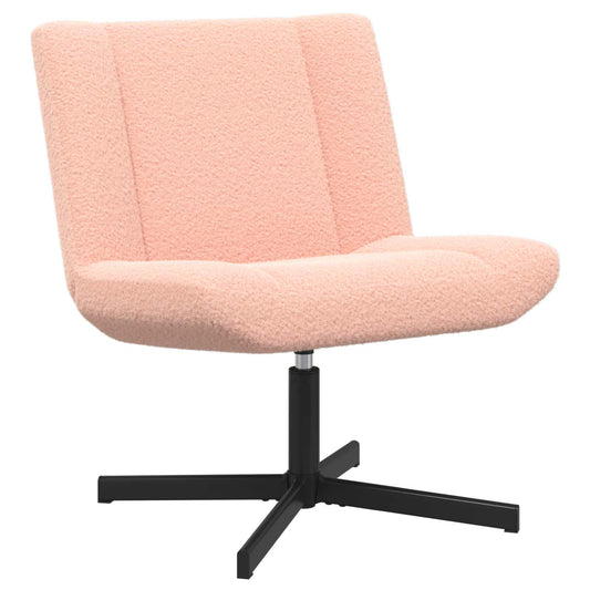 Sedia girevole Rosa 63 x 75 x 76 cm Pelle di Pecora