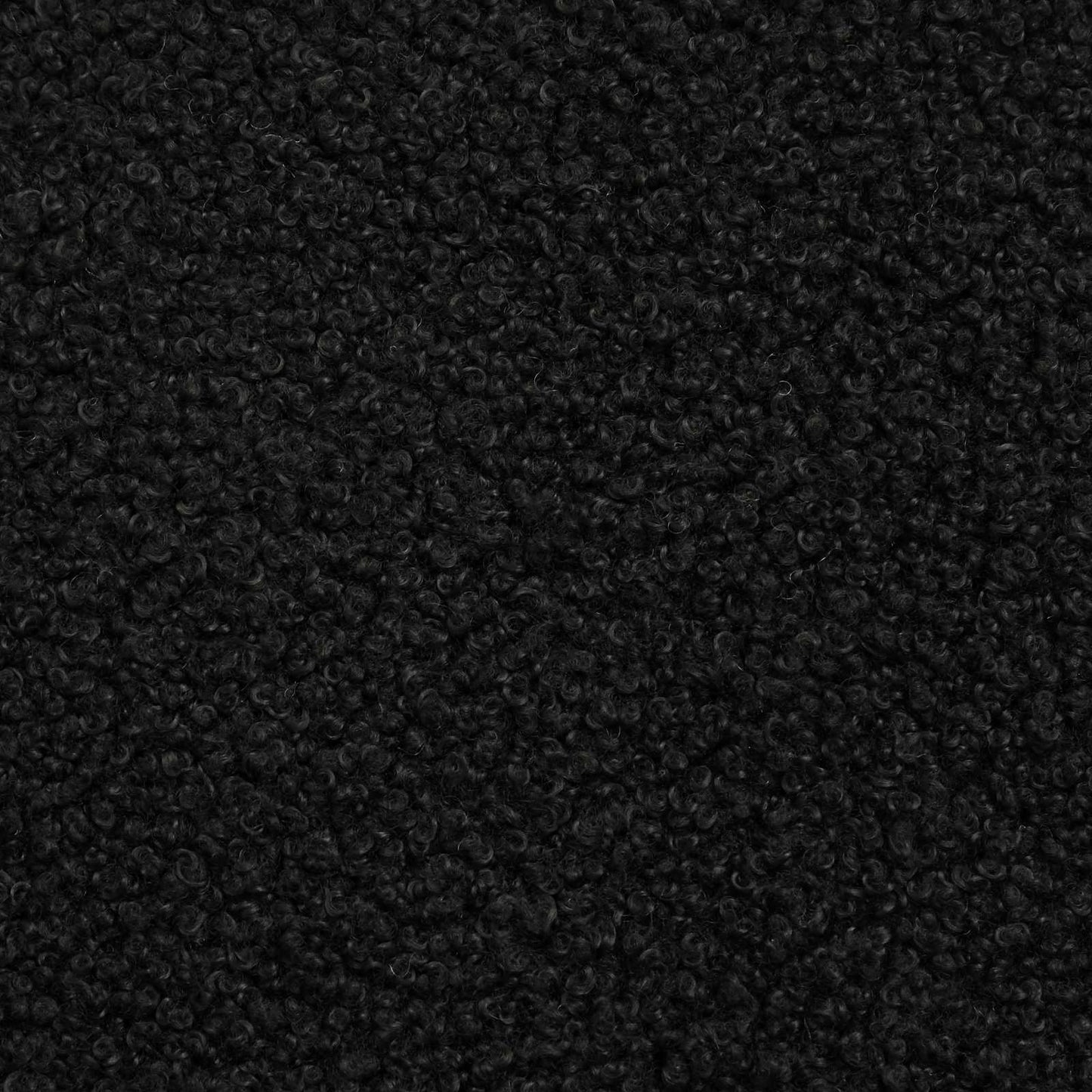 Sedia girevole Nero 63 x 75 x 76 cm Pelle di Pecora
