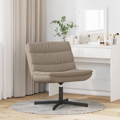 Sedia girevole Cappuccino 63 x 75 x 76 cm Similpelle