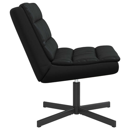 Sedia girevole Nero 63 x 75 x 76 cm PU Lucido