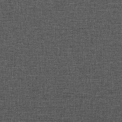 Sedia girevole Grigio scuro 63 x 75 x 76 cm Tessuto