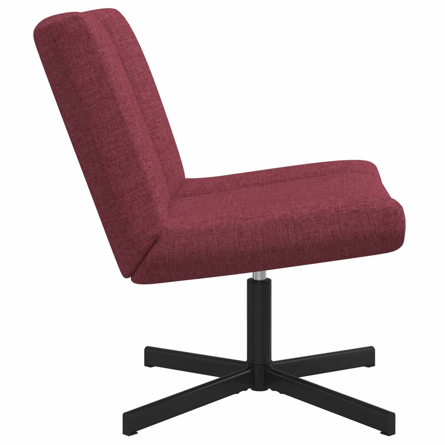 Sedia girevole Rosso Vino 63 x 75 x 76 cm Tessuto