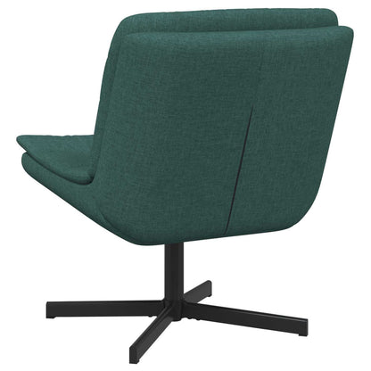 Sedia girevole Verde Scuro 63 x 75 x 76 cm Tessuto