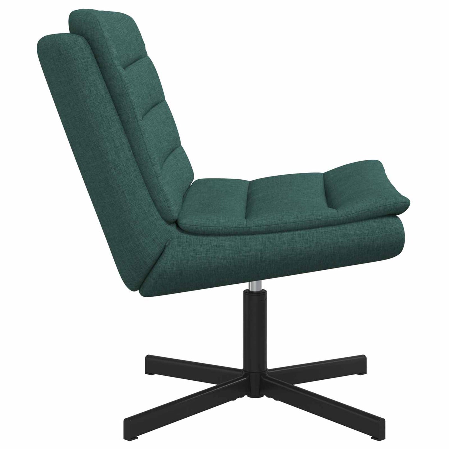 Sedia girevole Verde Scuro 63 x 75 x 76 cm Tessuto