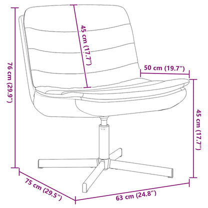 Sedia girevole Talpa 63 x 75 x 76 cm Tessuto