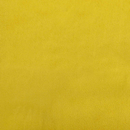 Poltrona Relax con Base Girevole Giallo 63 x 75 x 76 cm Velluto