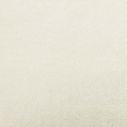 Poltrona Relax con Base Girevole Crema 63 x 75 x 76 cm Velluto