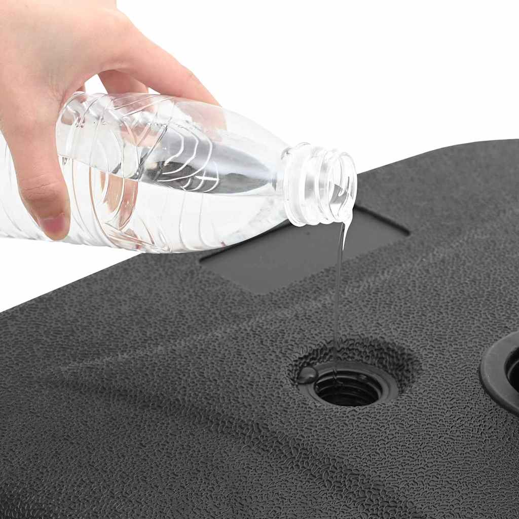 Base per ombrellone Nero 45 x 45 x 29,5 cm