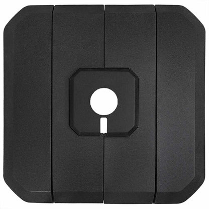 Base per Ombrellone a Braccio Nero 98 x 98 x 98 cm