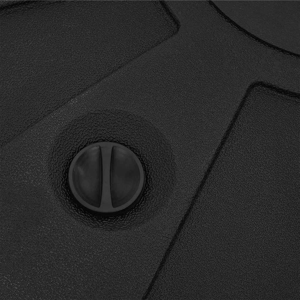 Base per Ombrellone a Braccio Nero 86 x 86 x 19 cm