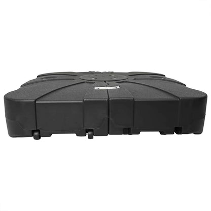 Base per Ombrellone a Braccio Nero 86 x 86 x 19 cm