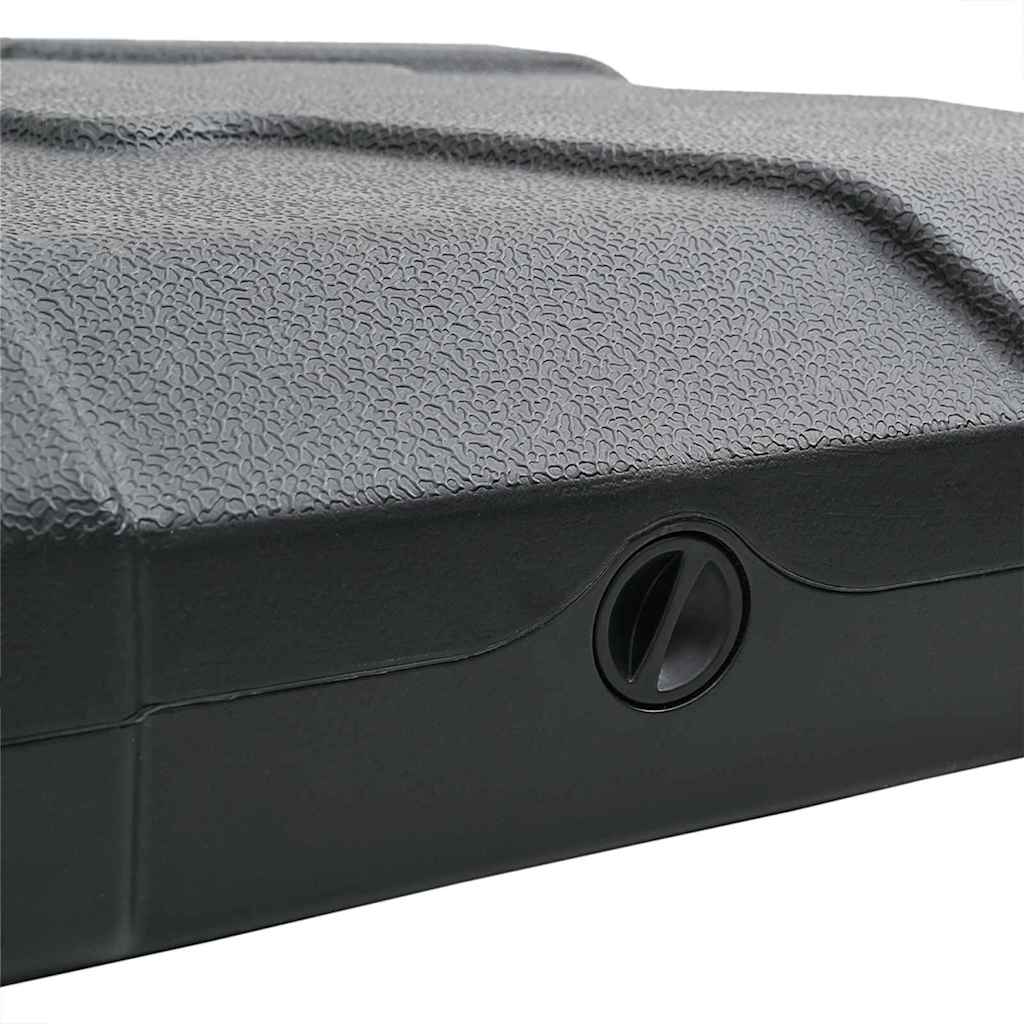 Base per Ombrellone a Braccio Nero 88,5 x 88,5 x 12 cm