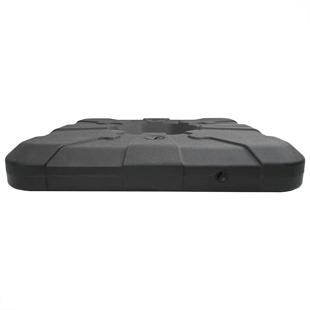 Base per Ombrellone a Braccio Nero 88,5 x 88,5 x 12 cm